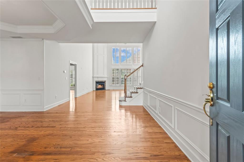 4751 Rosebrook Place Southeast Atlanta, GA 30339 - Photo 4 of 59 a view of an entryway with wooden floor
