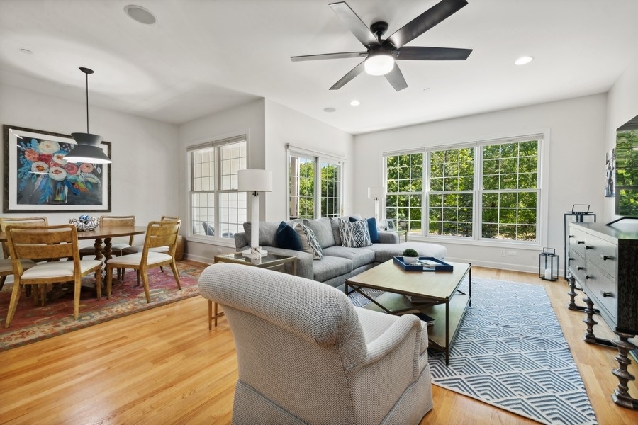 1918 Lynn Circle Libertyville, IL 60048 - Photo 3 of 17 a living room with furniture and a large window