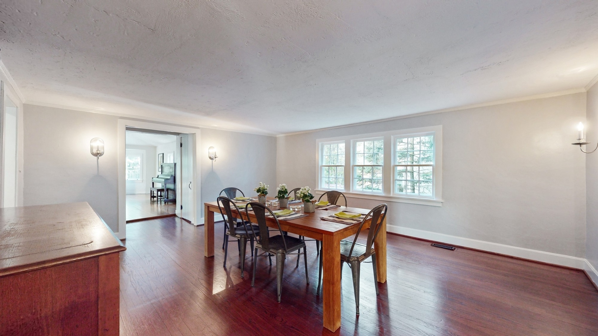 687 Hill Road Winnetka, IL 60093 - Photo 11 of 54 a view of a a dining room with furniture window and wooden floor