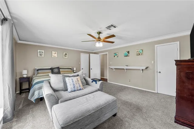a dining hall with a sink and a mirror