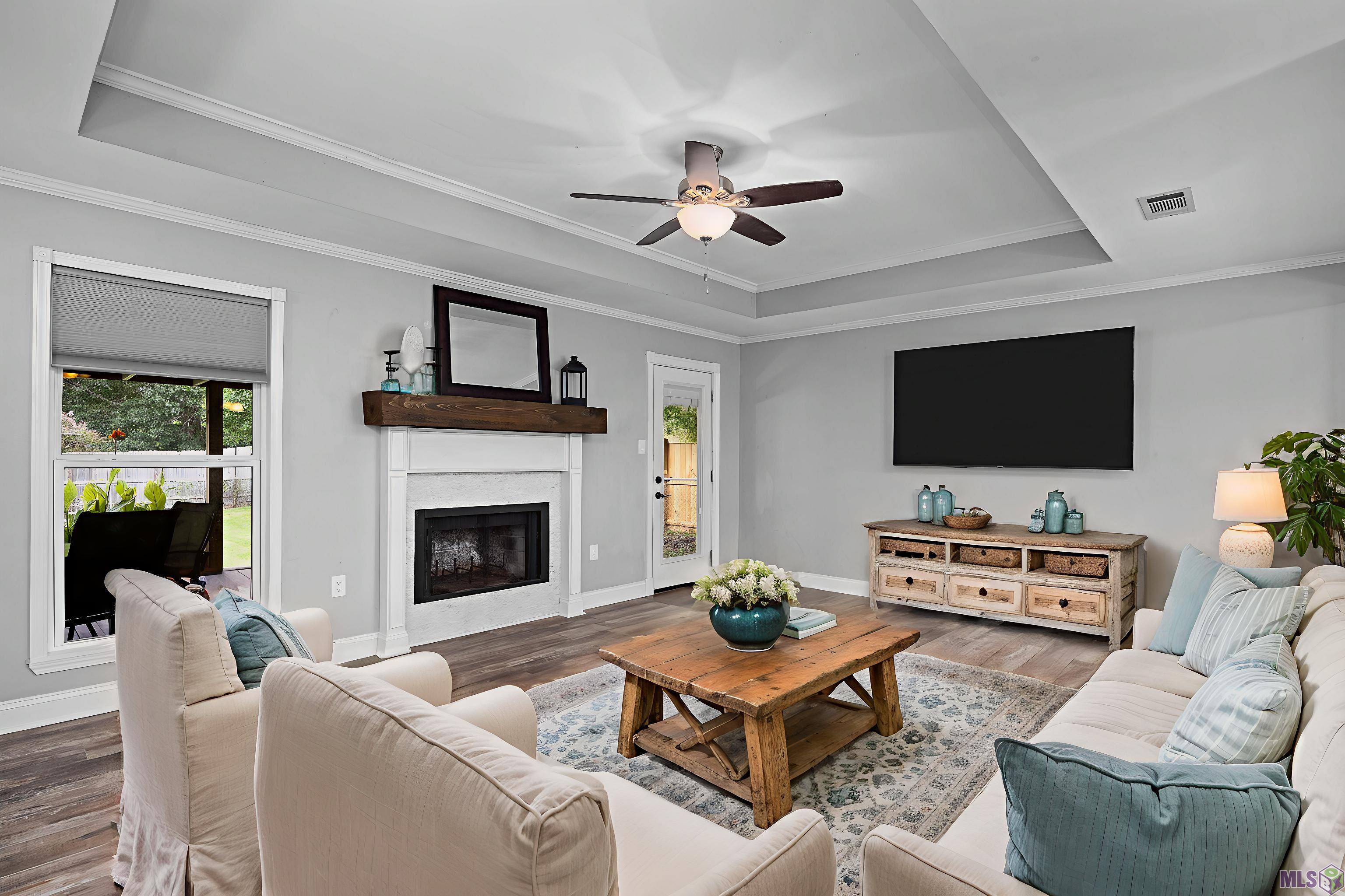 Living Room Virtually Staged