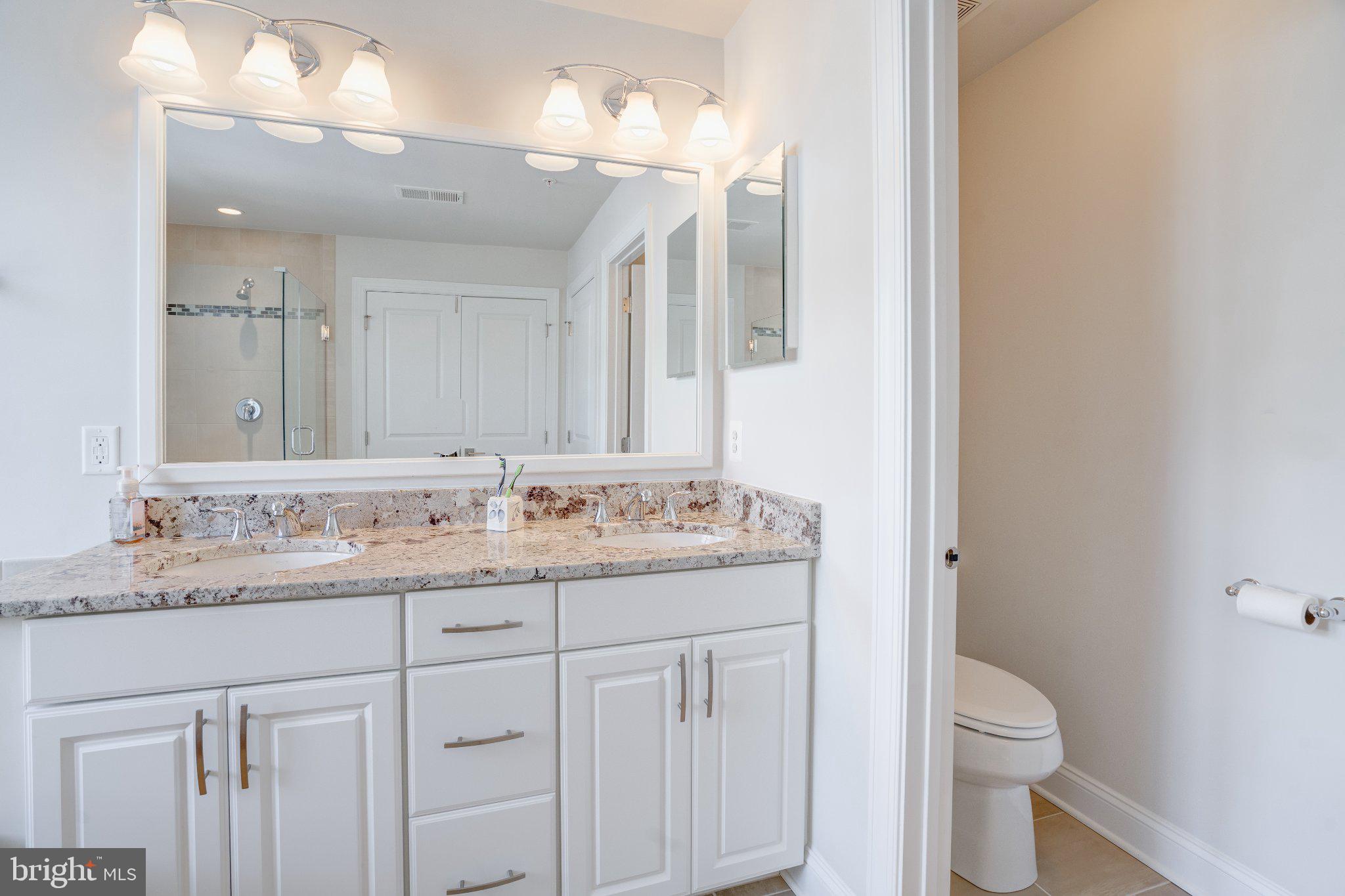 2517 Cherry Tree Road Hanover, MD 21076 - Photo 27 of 61 Sleek modern bathroom with elegance.