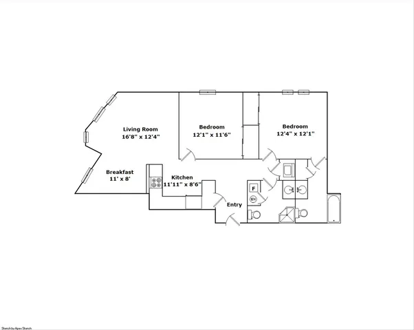 a view of a kitchen with a sink and dishwasher with wooden floor