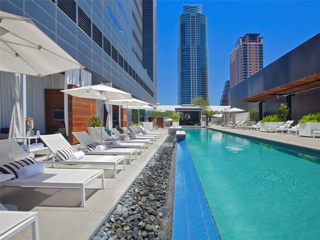 210 Lavaca Street, Unit 2808 Austin, TX 78701 - Photo 24 of 32 a view of swimming pool with outdoor seating