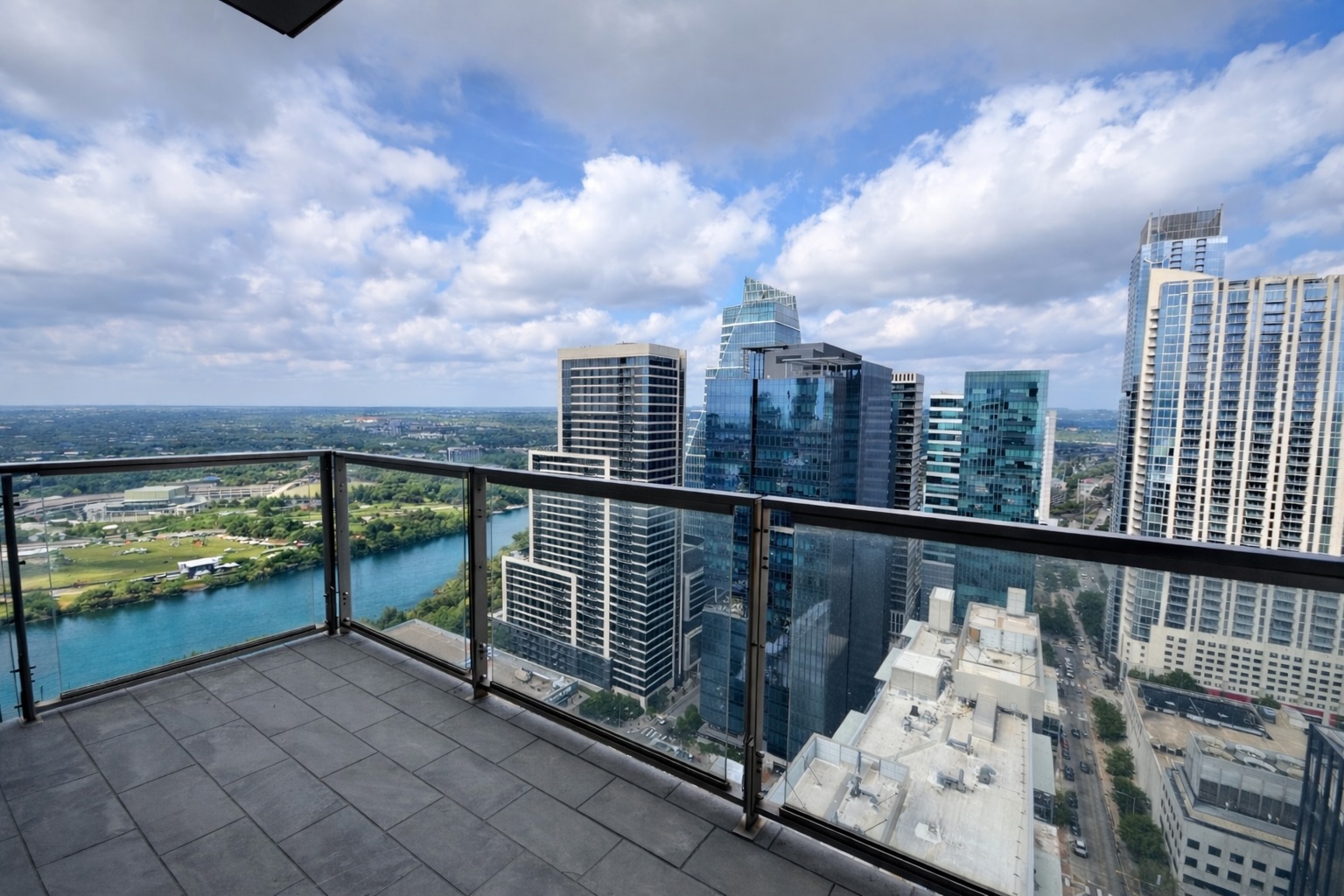 210 Lavaca Street, Unit 2808 Austin, TX 78701 - Photo 9 of 32 a view of city from a balcony