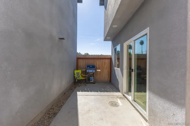 a view of a storage & utility room