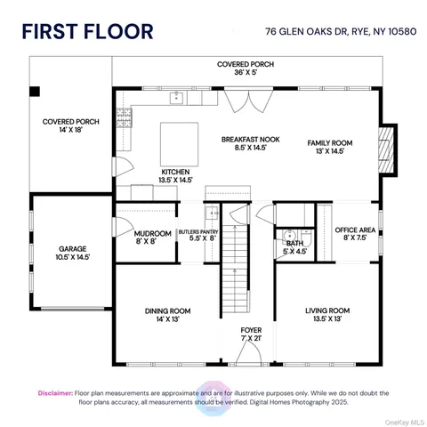 $3,495,000 | 76 Glen Oaks Drive, Rye, NY 10580