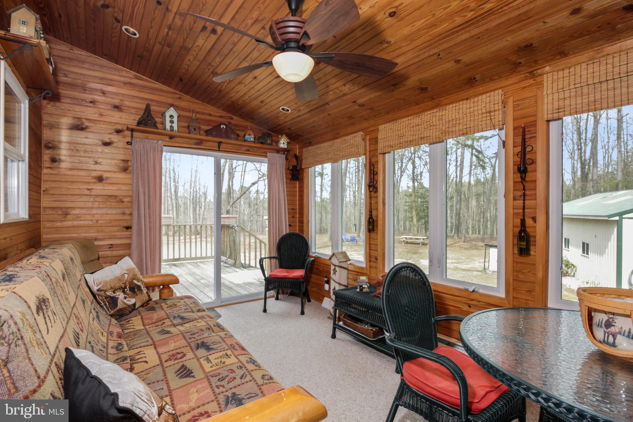 16 Cool Run Road Bridgeton, NJ 08302 - Photo 14 of 33 Sun Room Boasting 3/4" tongue & groove knotty pine