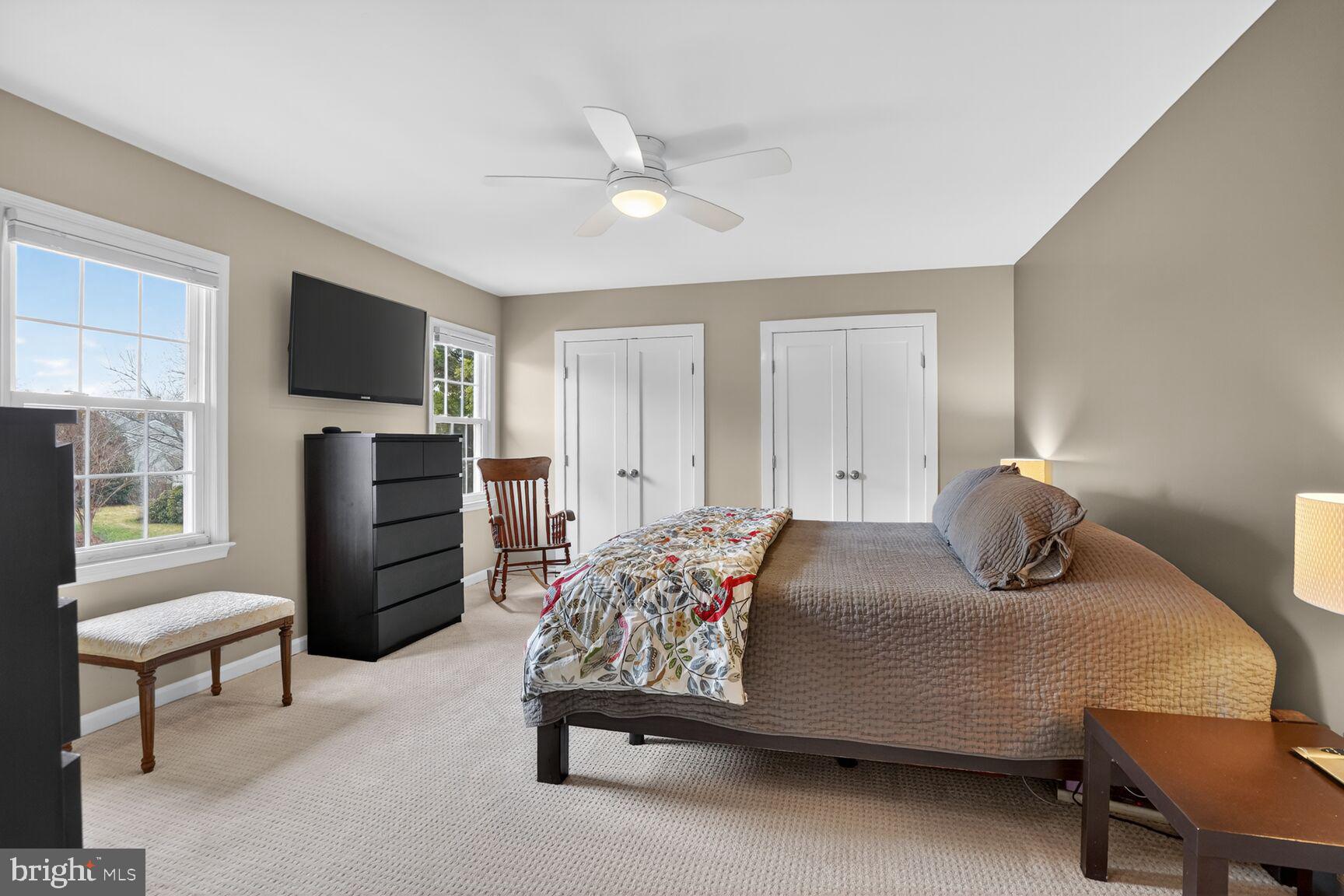 1354 Shallow Ford Road Herndon, VA 20170 - Photo 19 of 34 a bedroom with a bed and a television