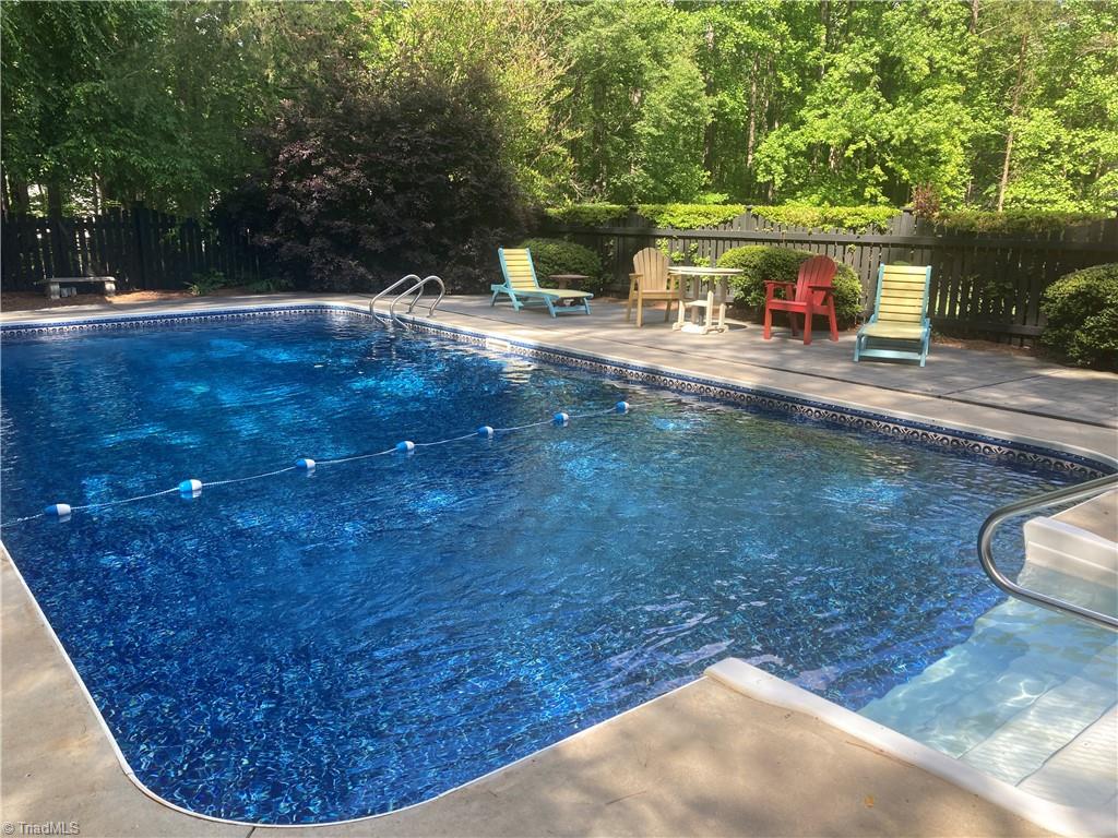 7381 Bullard Road Clemmons, NC 27012 - Photo 25 of 36 Beautiful 18x36 Saltwater Pool with brand new liner!