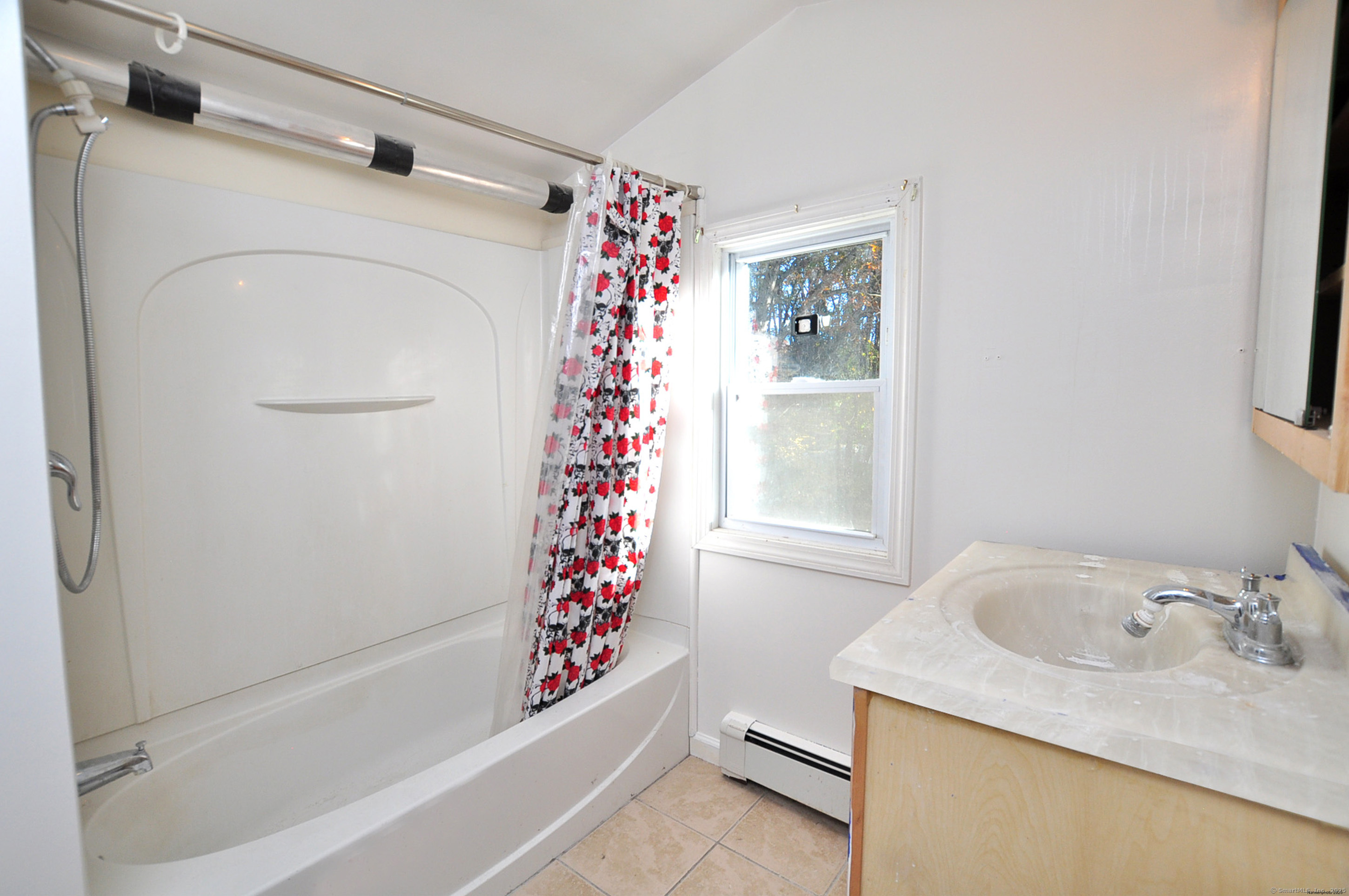 15 Clark Hill Road Prospect, CT 06712 - Photo 28 of 35 a bathroom with a granite countertop sink a toilet and shower