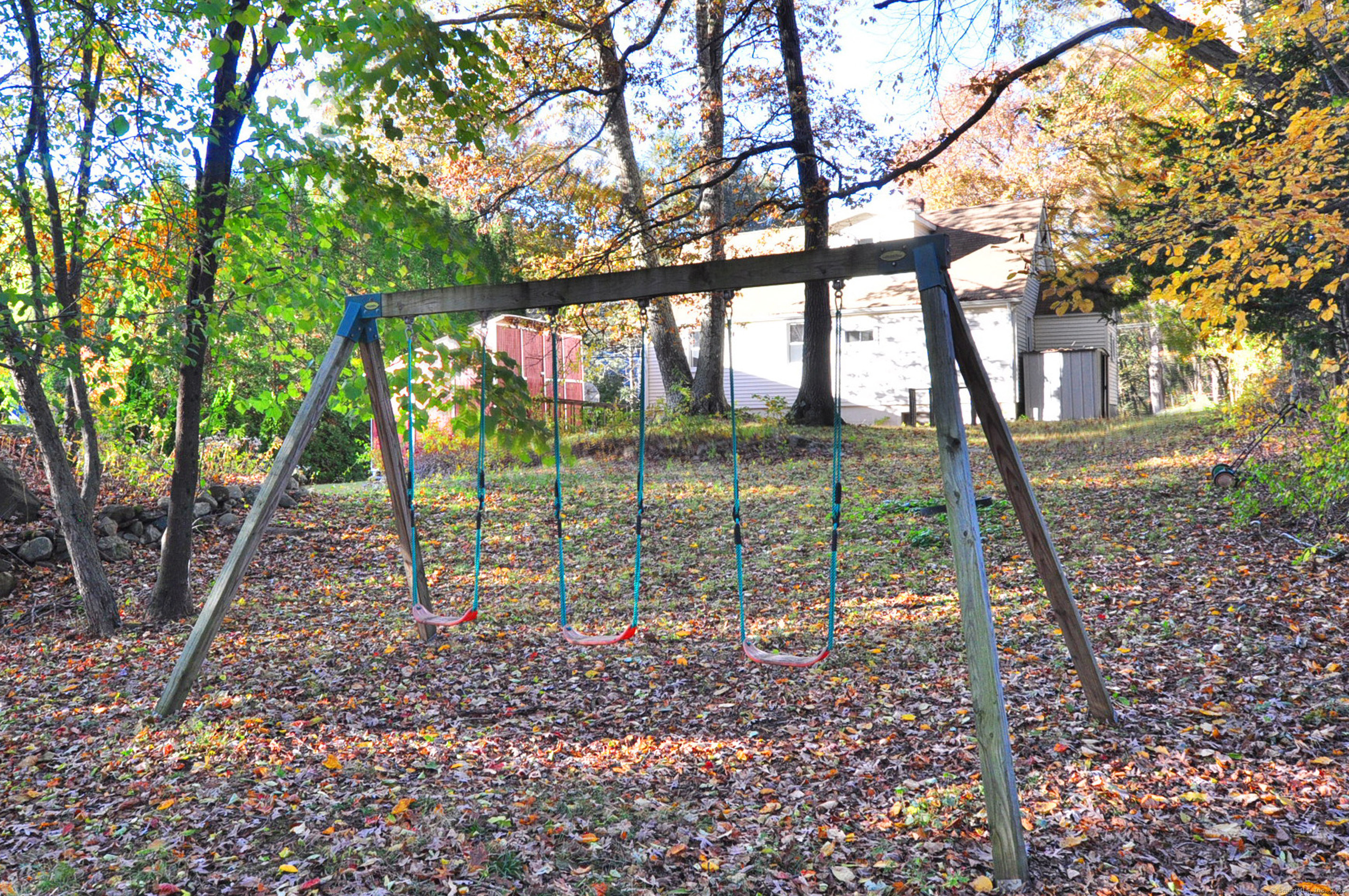 15 Clark Hill Road Prospect, CT 06712 - Photo 8 of 35 a view of a yard with a tree