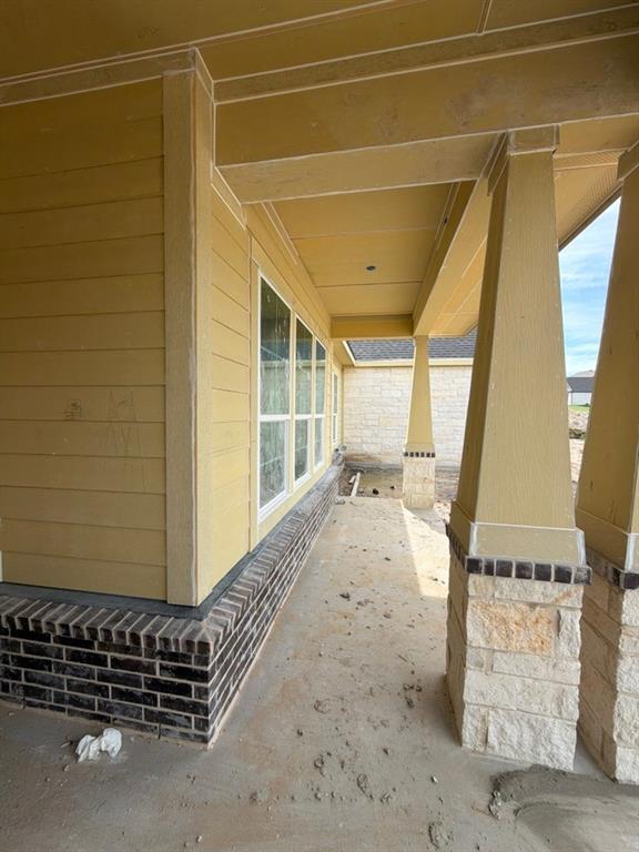 1003 Perrin Lane Van Alstyne, TX 75495 - Photo 4 of 18 a view of balcony and deck