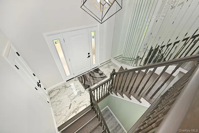 a view of an outdoor space and seating area