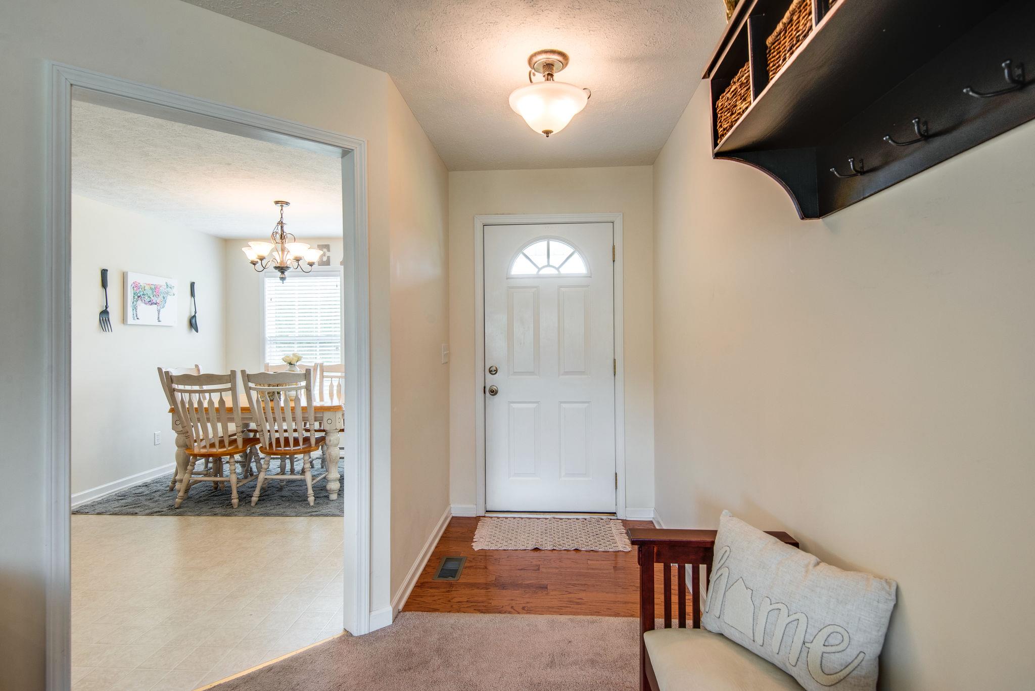 911 Franklin Road Charlotte, TN 37036 - Photo 23 of 30 Entry Foyer w/ Hardwood Flooring
