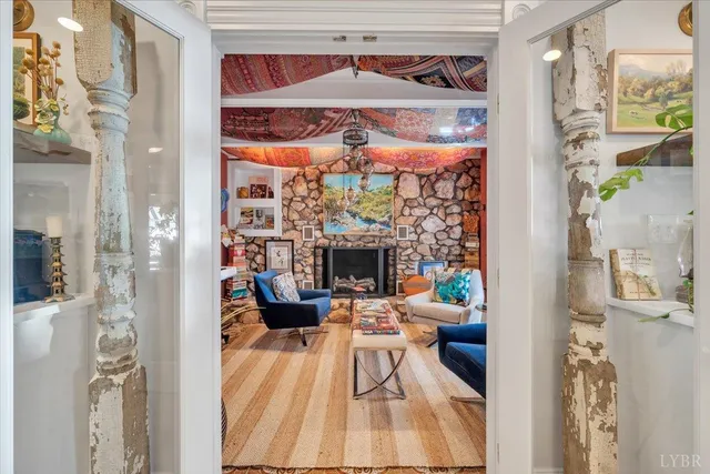 a bathroom with a sink a mirror and a window