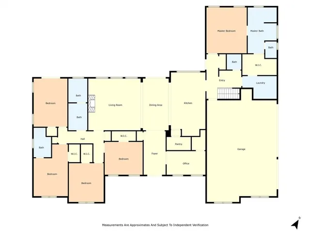 a picture of a bench in a building