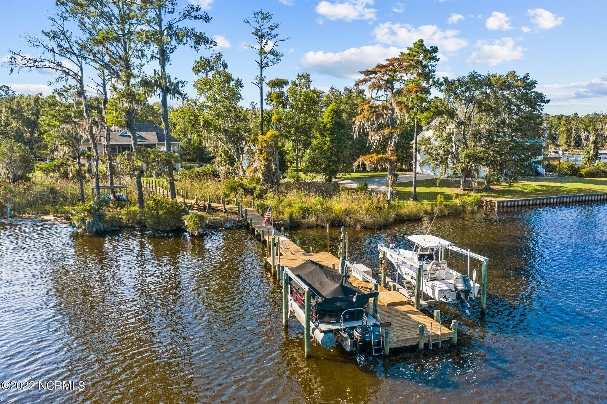 108 Overlook Road Chocowinity, NC 27817 - Photo 20 of 55 2 boat lifts