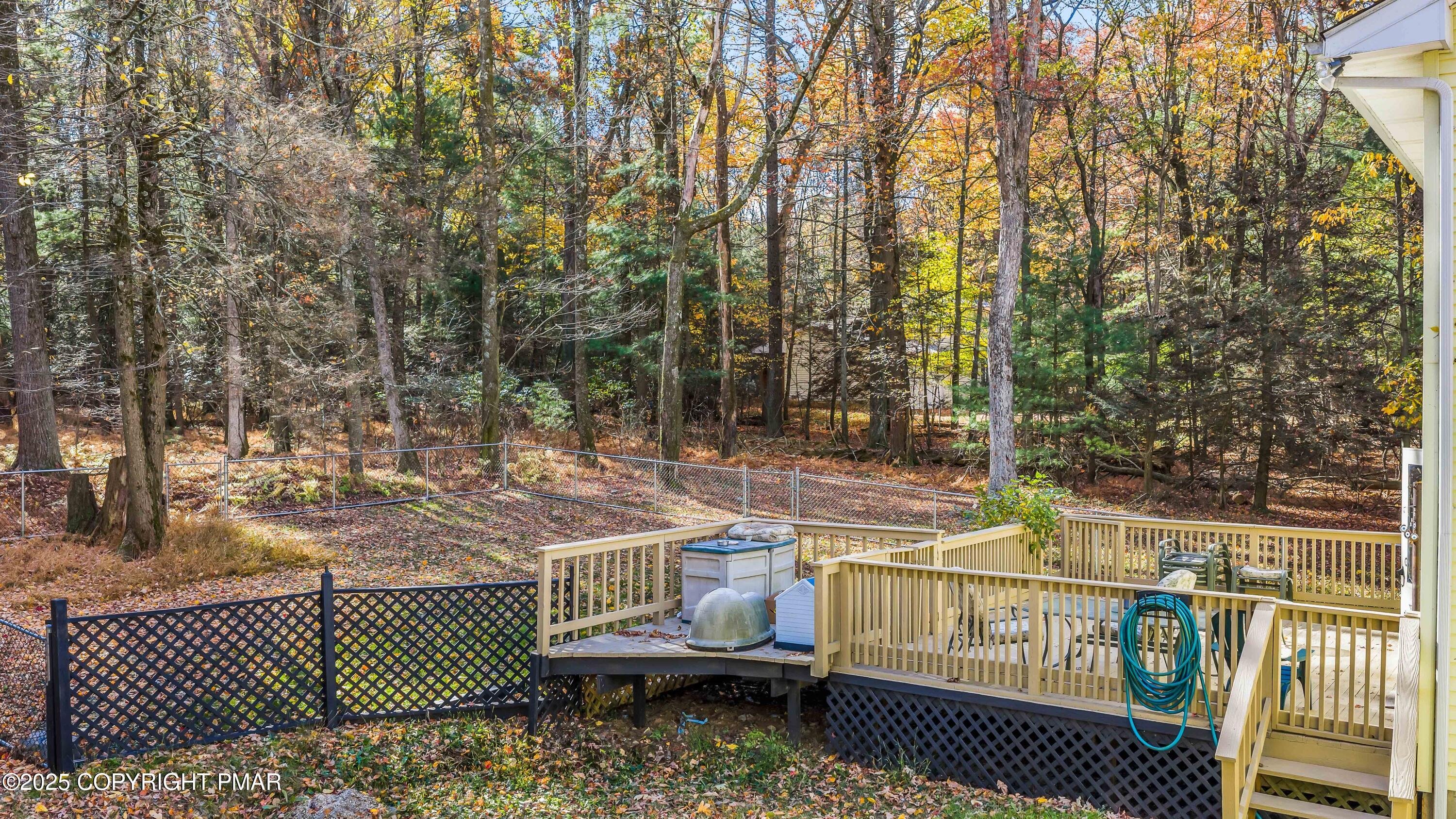 587 Long Mountain Road Effort, PA 18330 - Photo 3 of 29 a view of a balcony with two chairs