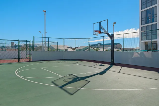 a view of a tennis court
