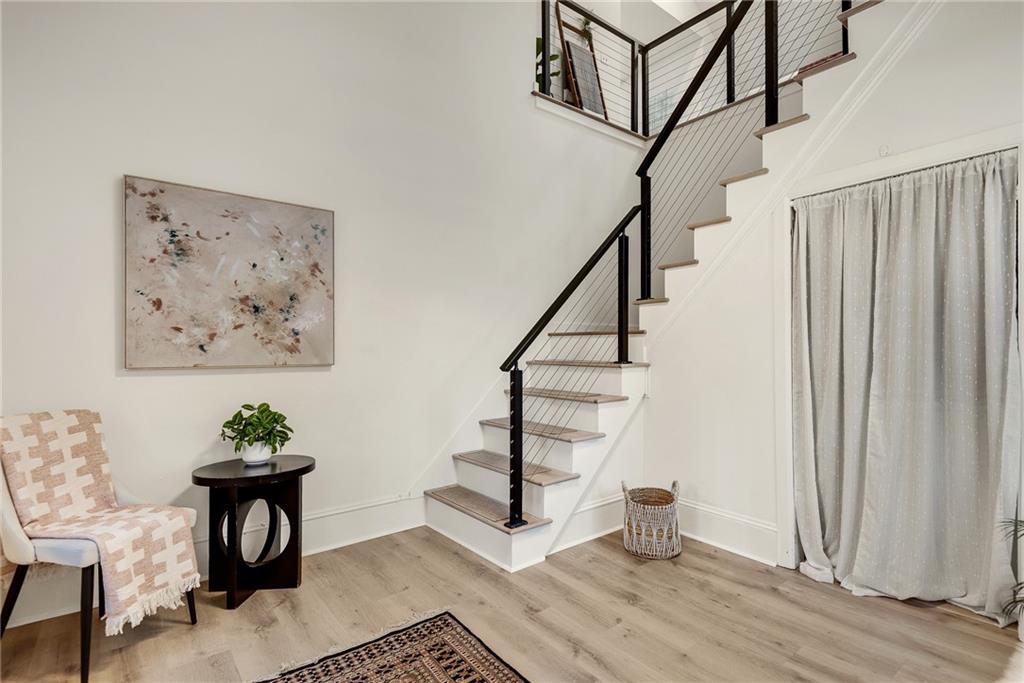 901 Argonne Avenue Northeast, Unit B Atlanta, GA 30309 - Photo 28 of 30 a view of entryway and hall