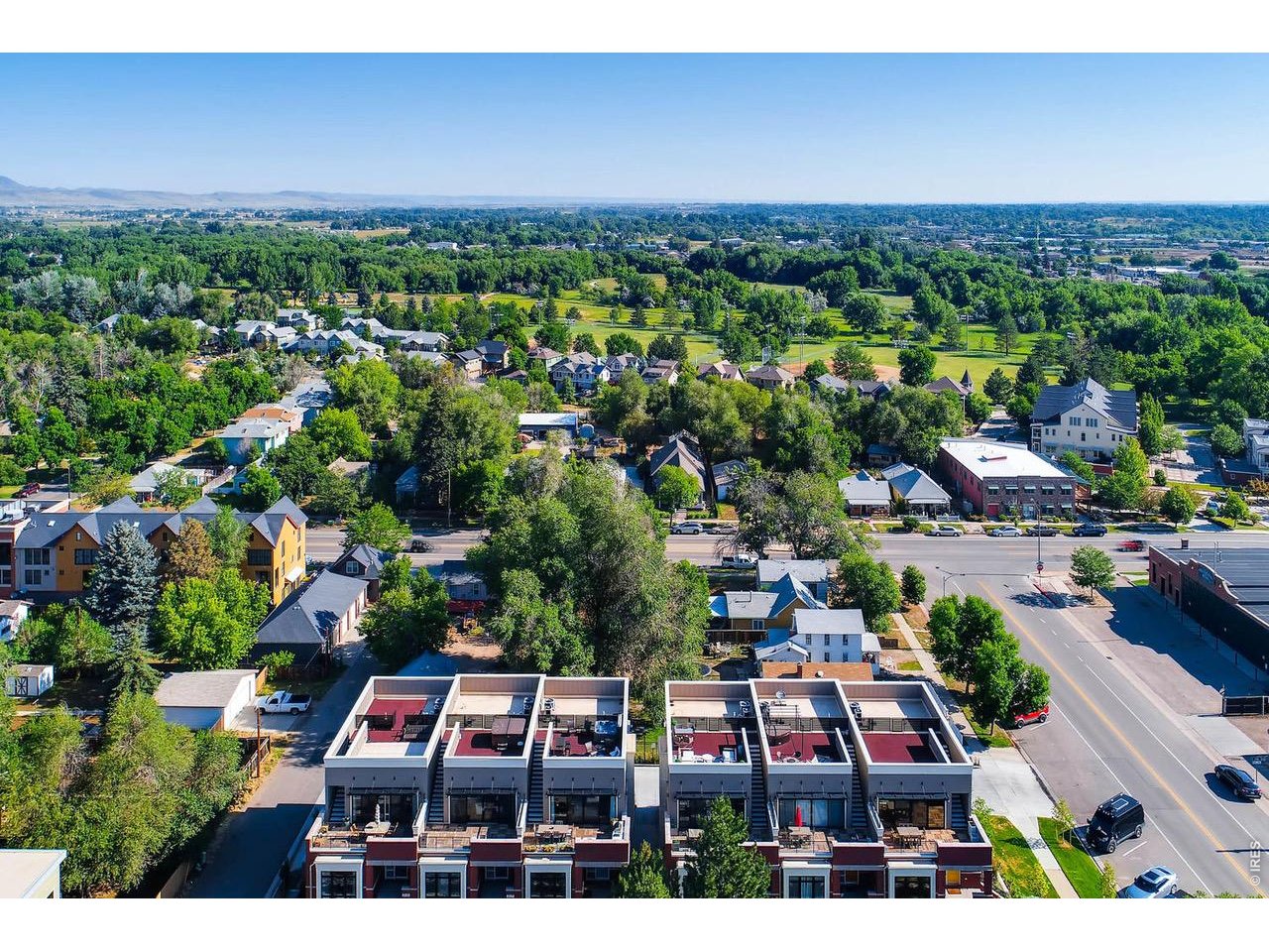 315 North Howes Street Fort Collins, CO 80521 - Photo 43 of 43 a view of multiple houses with city view