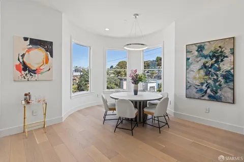 a room with furniture and a window