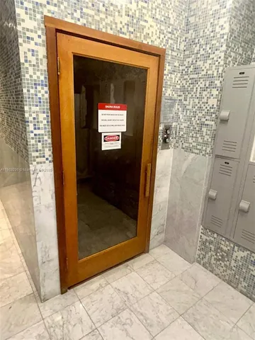 a room with furniture and tables