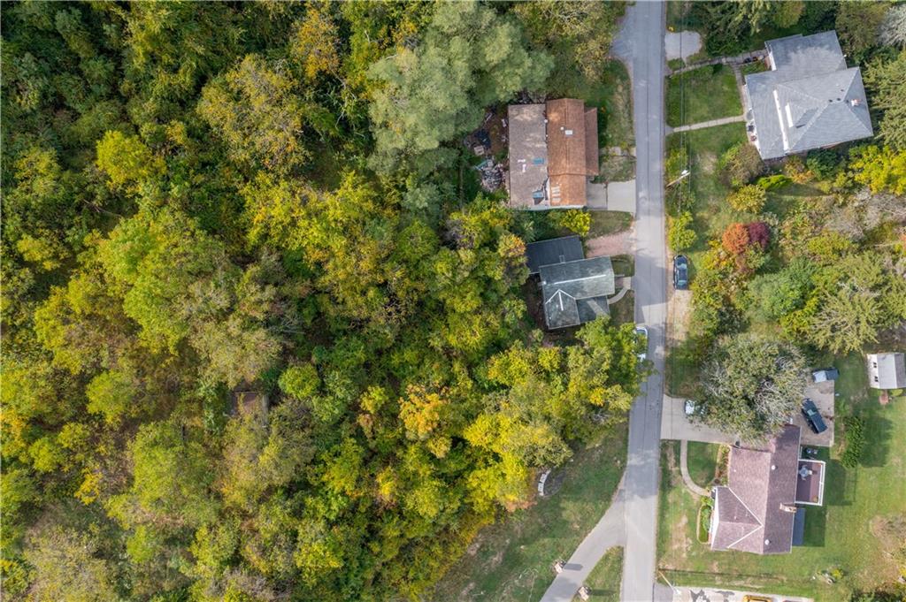 401 Upper Road Pittsburgh, PA 15228 - Photo 30 of 32 an aerial view of residential house with outdoor space and trees all around