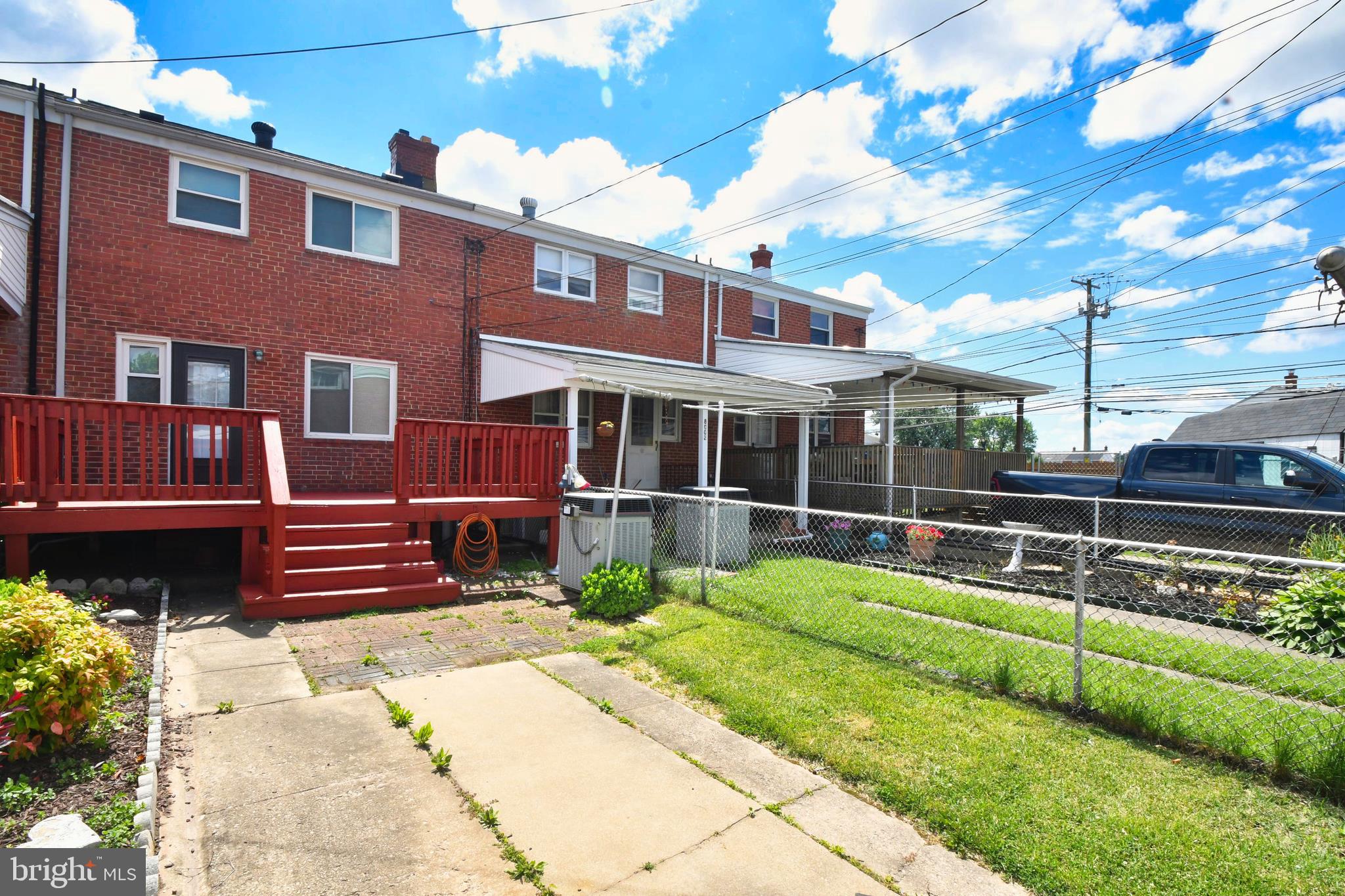 8004 Wallace Road Baltimore, MD 21222 - Photo 36 of 38 Backyard