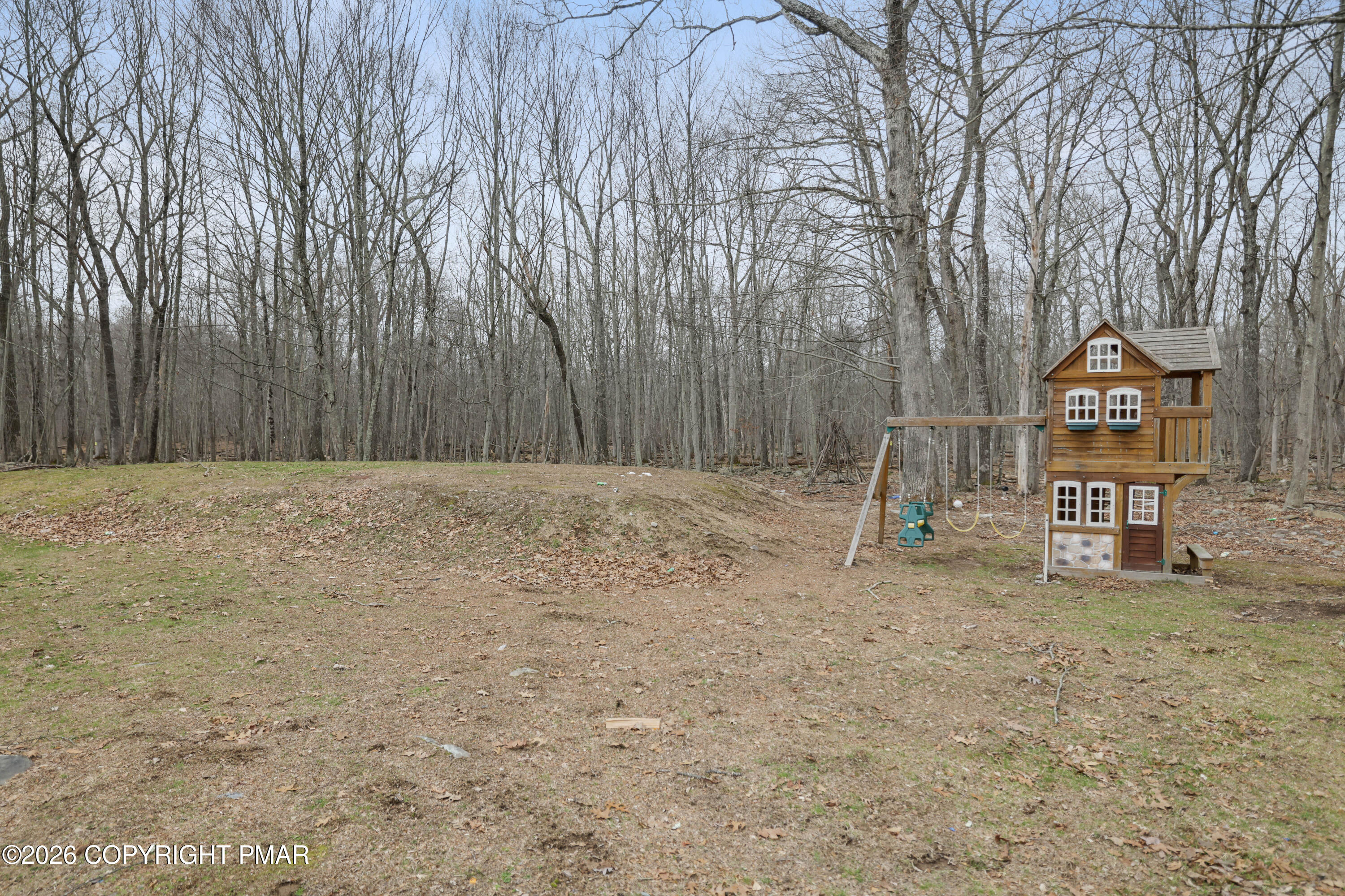 3638 Bristol Circle West East Stroudsburg, PA 18302 - Photo 49 of 62 a view of outdoor space with deck and tree