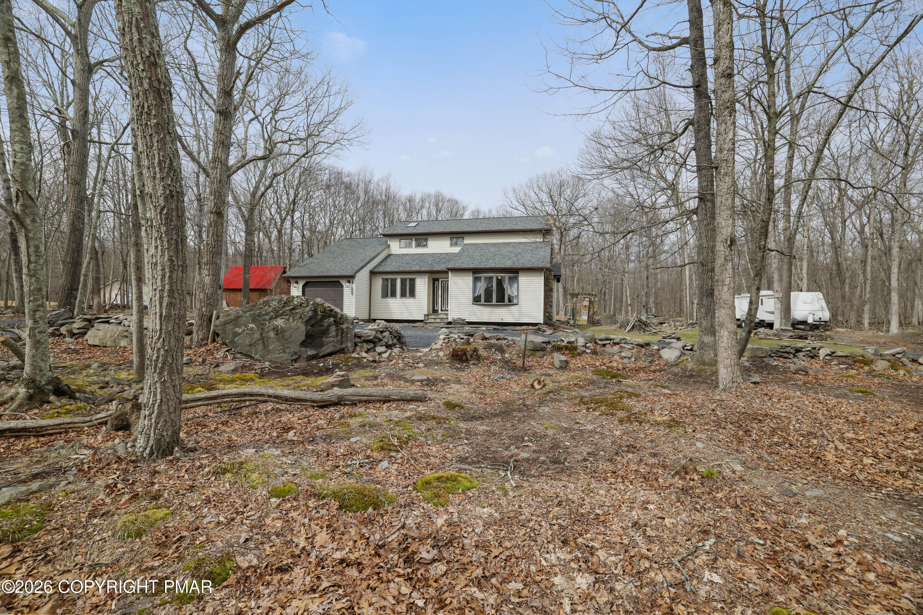 3638 Bristol Circle West East Stroudsburg, PA 18302 - Photo 54 of 62 a front view of a house with a yard