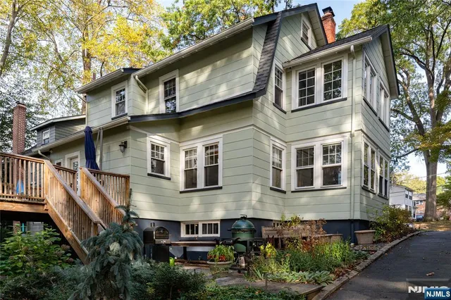 a front view of a house with balcony