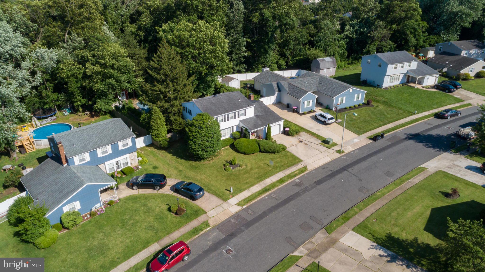 13 Madison Drive Clementon, NJ 08021 - Photo 34 of 36 an aerial view of a house with outdoor space