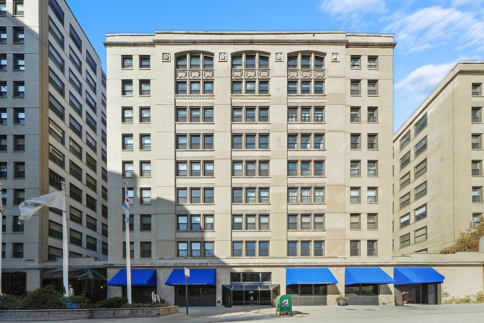 front view of a building