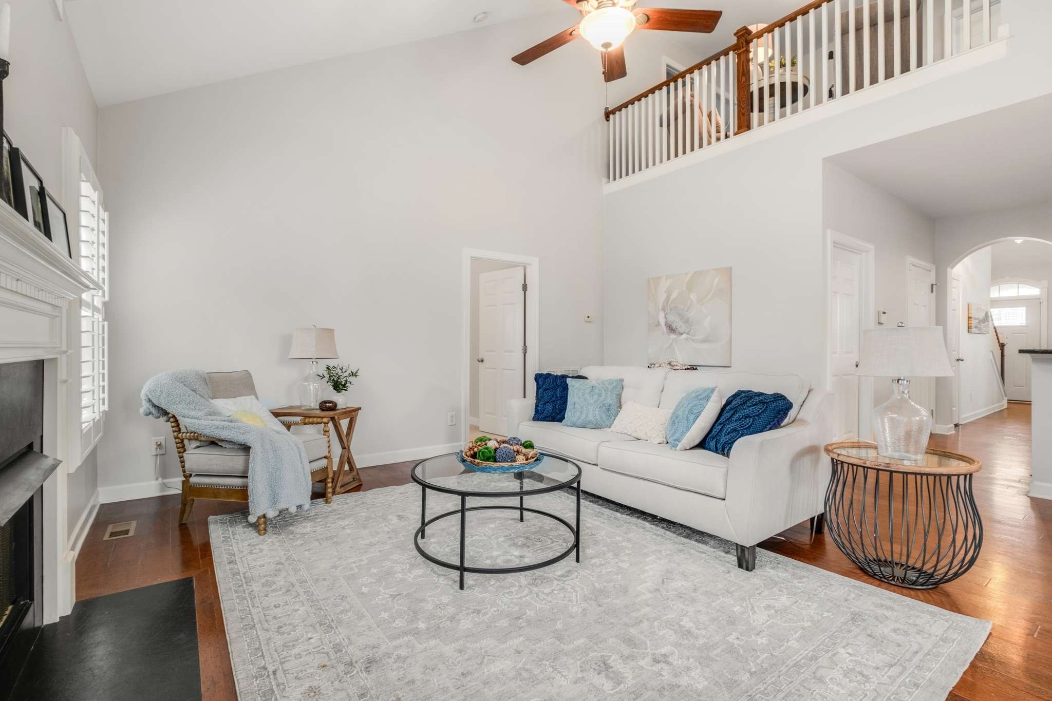 3005 Haviland Way Murfreesboro, TN 37128 - Photo 13 of 47 a living room with furniture a flat screen tv and a table