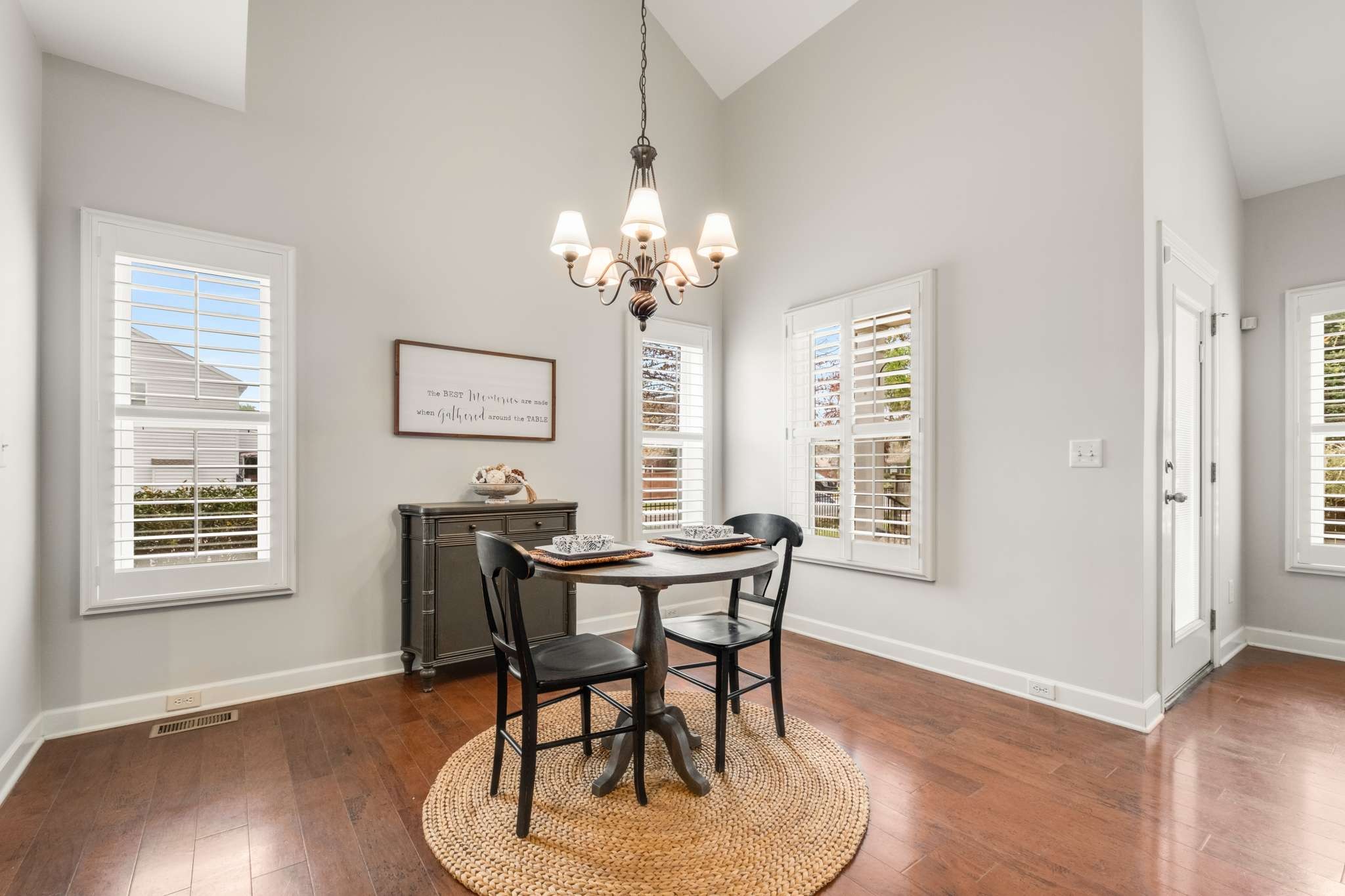 3005 Haviland Way Murfreesboro, TN 37128 - Photo 9 of 47 a dining room with chandelier and wooden floor