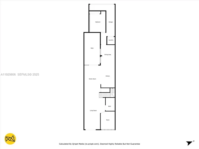 a picture of a floor plan
