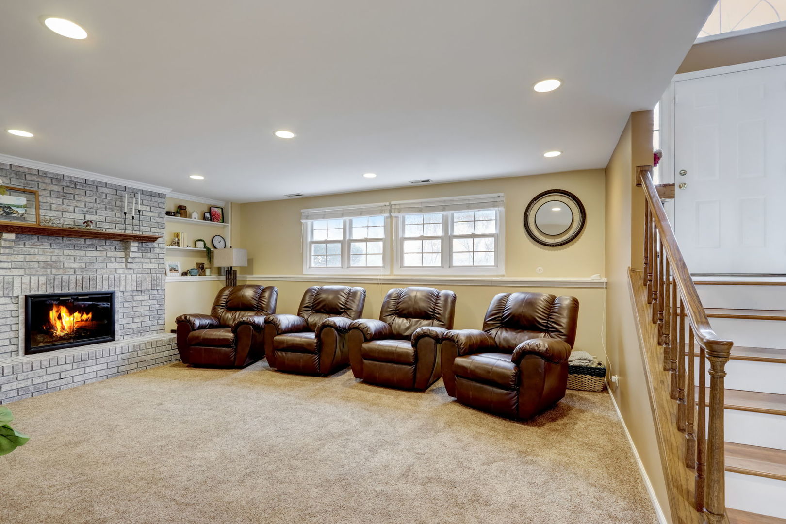 7N151 Longridge Road St. Charles, IL 60175 - Photo 18 of 46 a living room with furniture and a fireplace