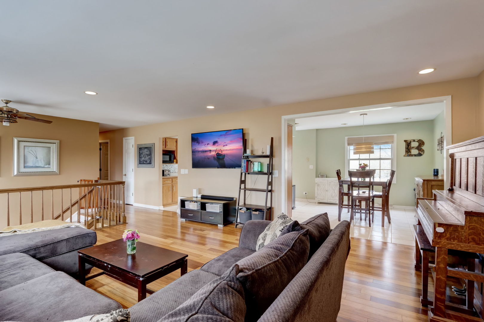 7N151 Longridge Road St. Charles, IL 60175 - Photo 3 of 46 a living room with furniture and a flat screen tv