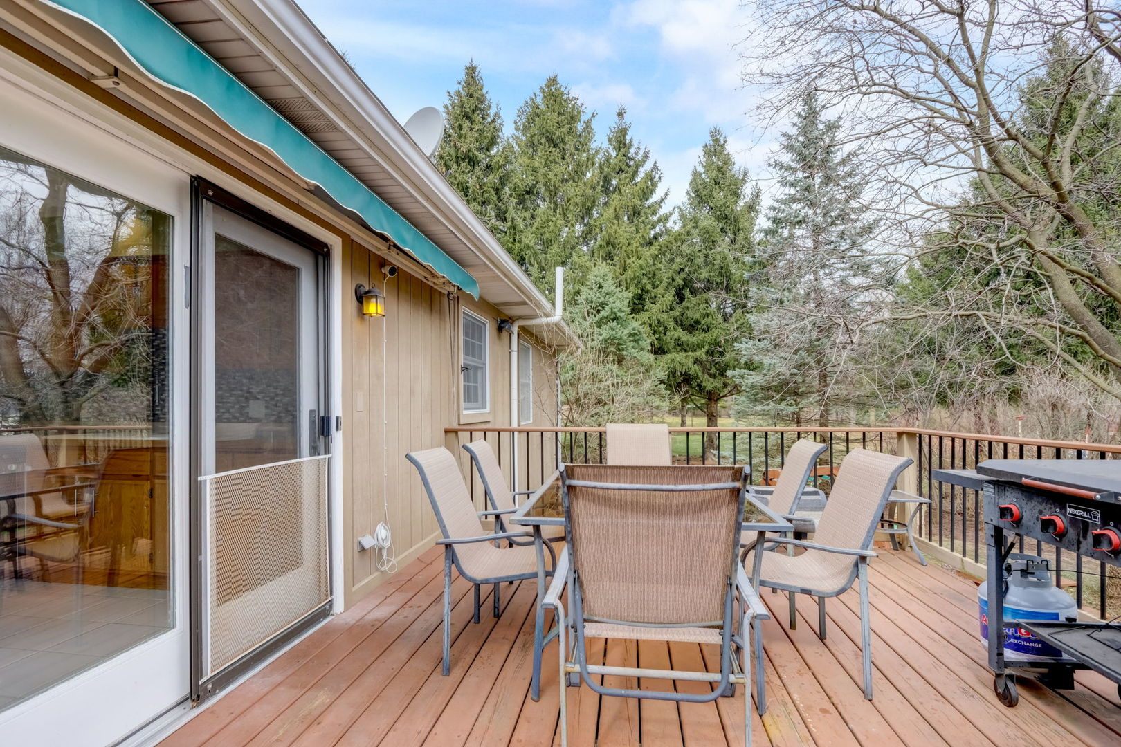 7N151 Longridge Road St. Charles, IL 60175 - Photo 34 of 46 a view of deck with furniture and trees