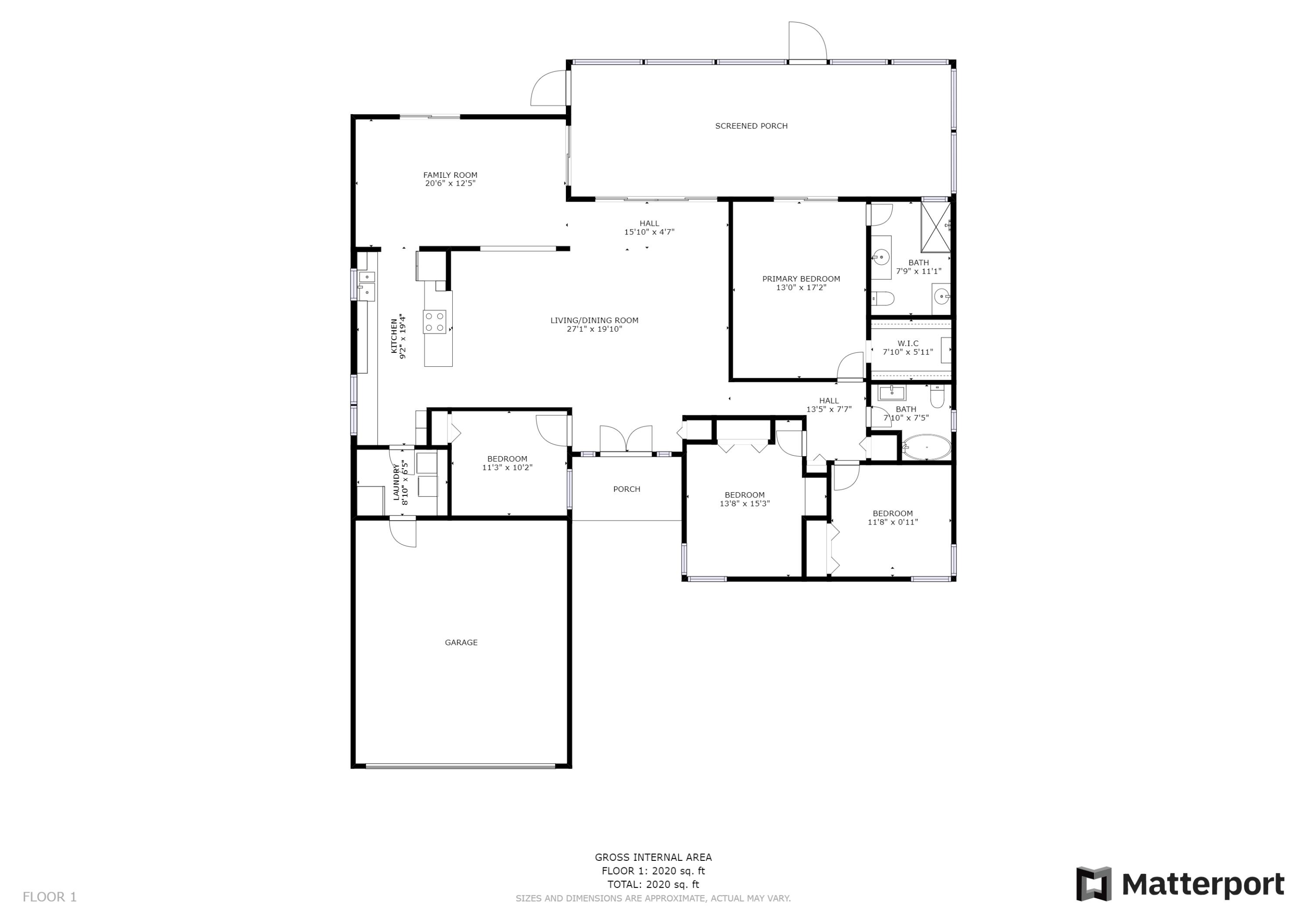 4545 Brandywine Drive Boca Raton, FL 33487 - Photo 32 of 32 Floor Plan