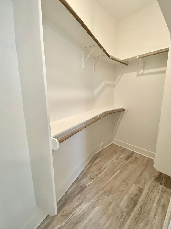 6809 Montana Street, Unit 2 Austin, TX 78741 - Photo 11 of 29 a view of an empty walk in closet