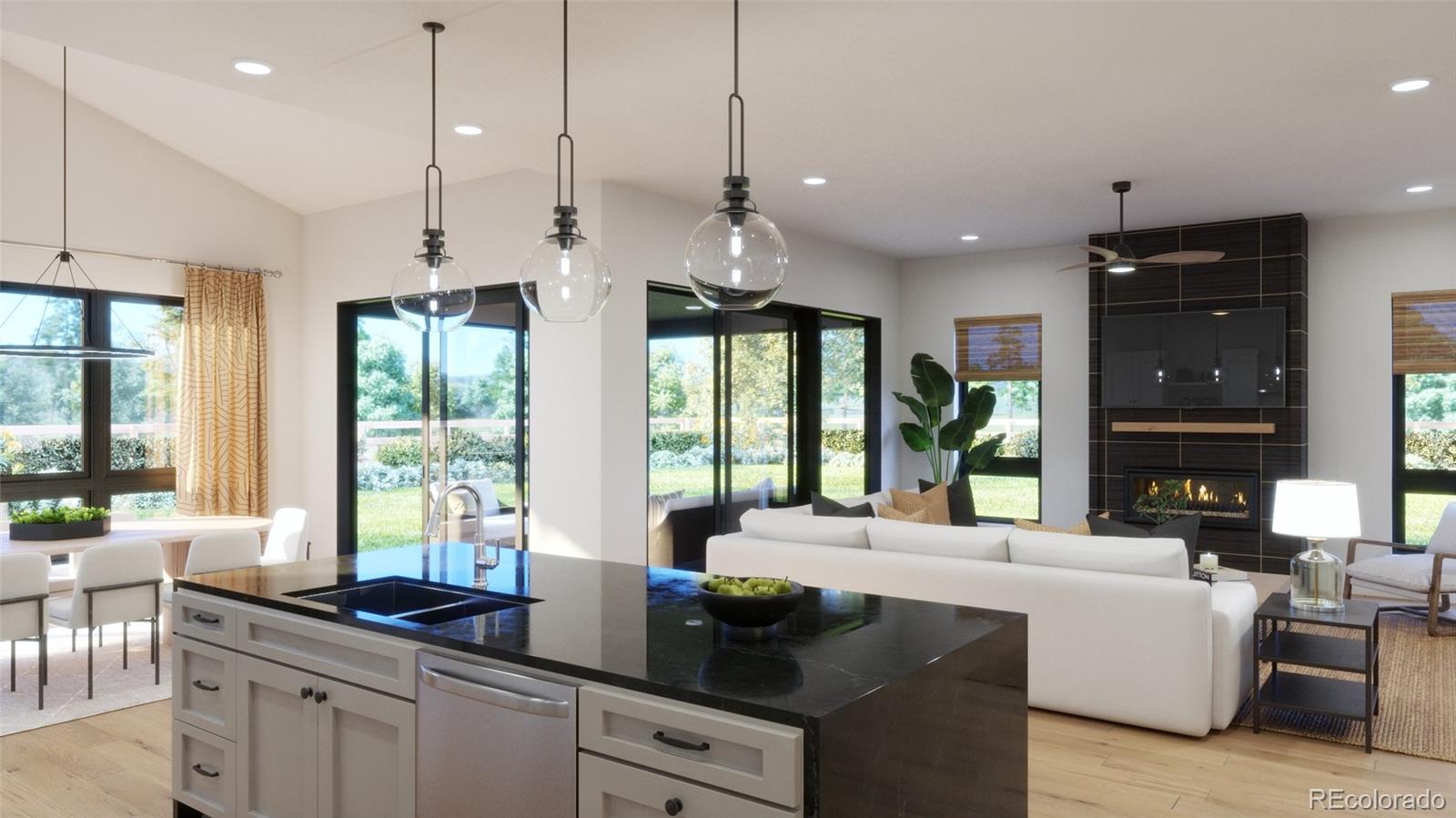 1090 Locust Avenue Boulder, CO 80304 - Photo 17 of 29 a kitchen with granite countertop lots of counter top space
