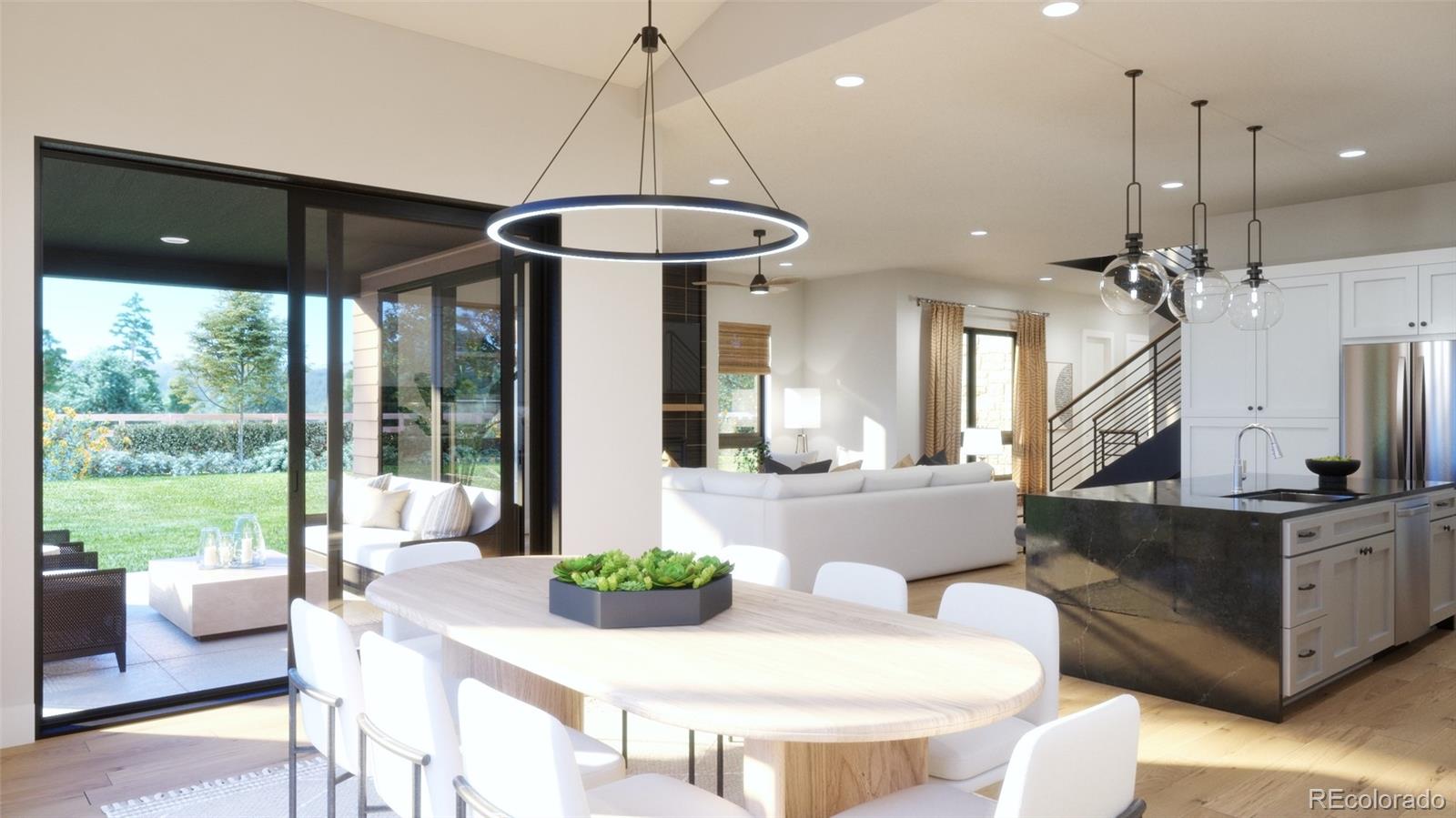 1090 Locust Avenue Boulder, CO 80304 - Photo 19 of 29 a view of a dining room with furniture window and outside view