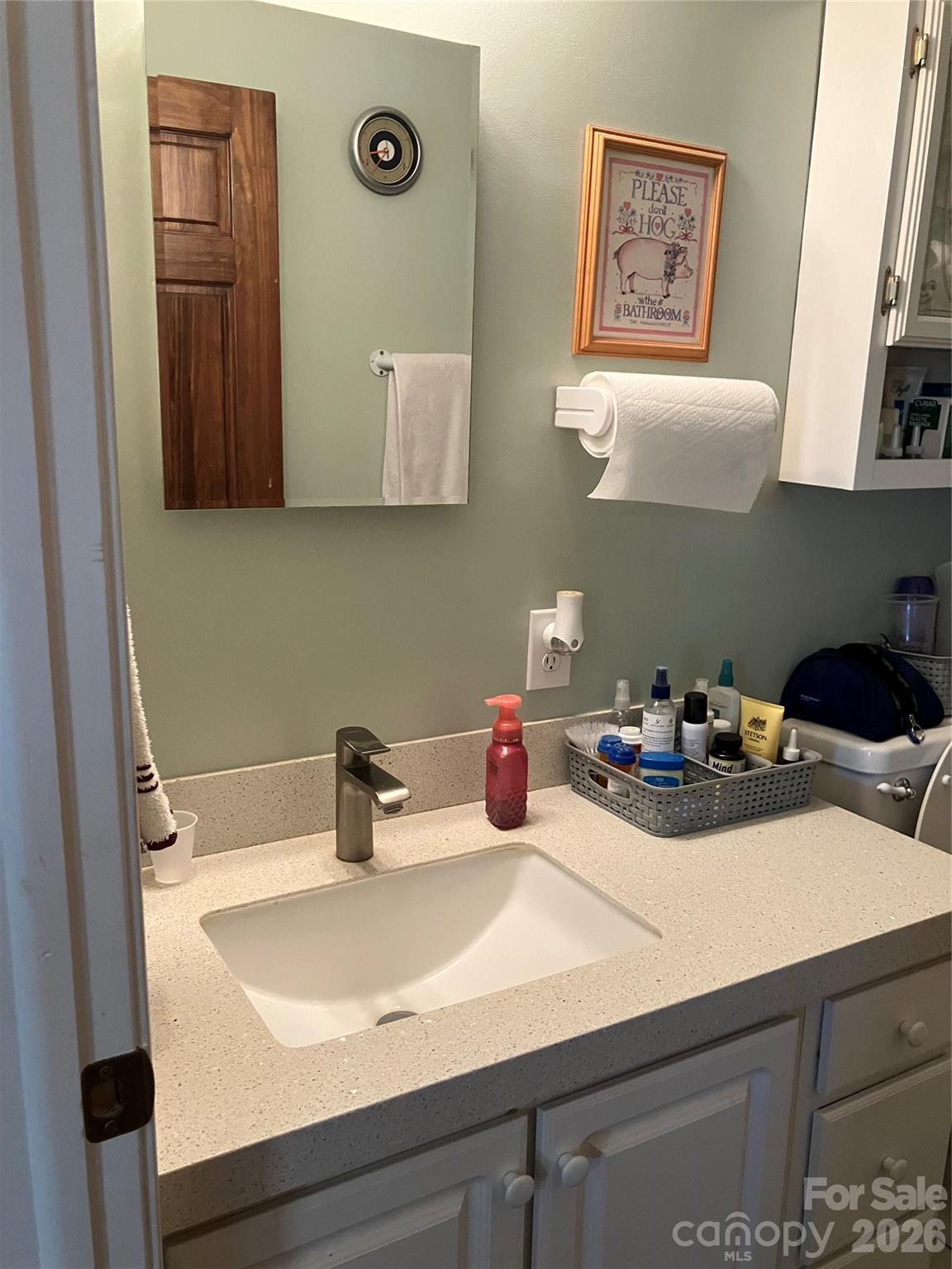 13215 Pine Bluff Road Midland, NC 28107 - Photo 44 of 48 a bathroom with a sink and a mirror