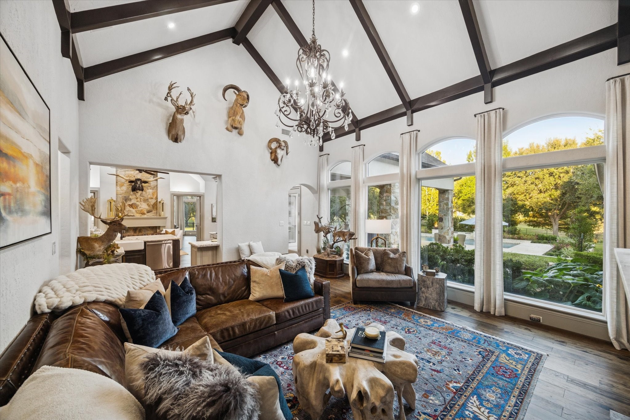 6602 Riva Ridge Drive Richmond, TX 77406 - Photo 18 of 50 a living room with furniture and a large window