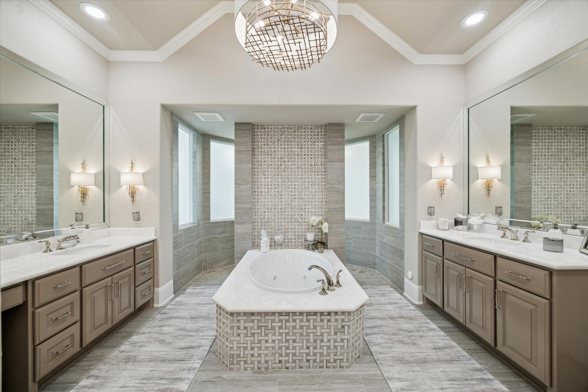 6602 Riva Ridge Drive Richmond, TX 77406 - Photo 22 of 50 a bathroom with a sink and a mirror
