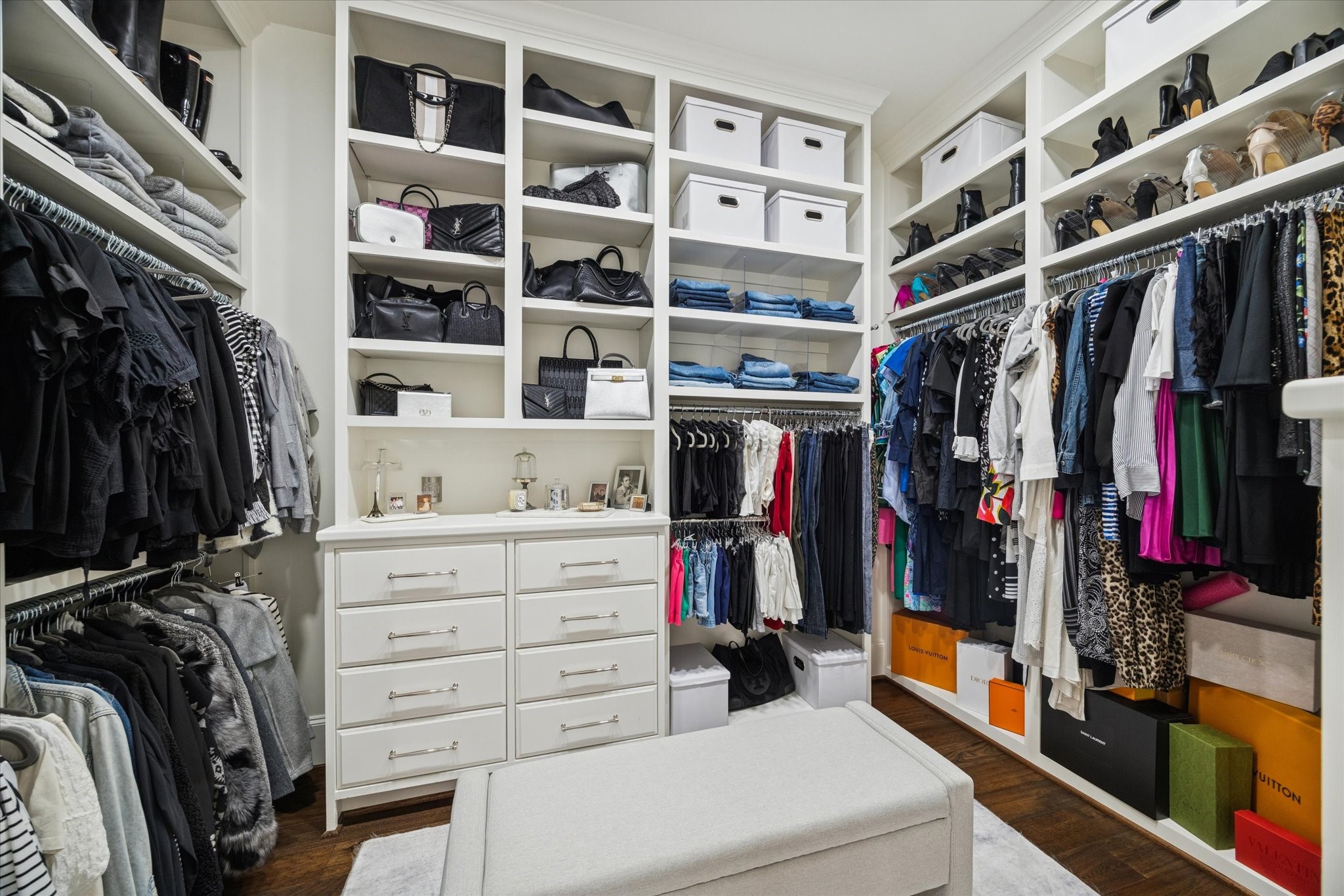 6602 Riva Ridge Drive Richmond, TX 77406 - Photo 24 of 50 a view of walk in closet with clothes and shoes