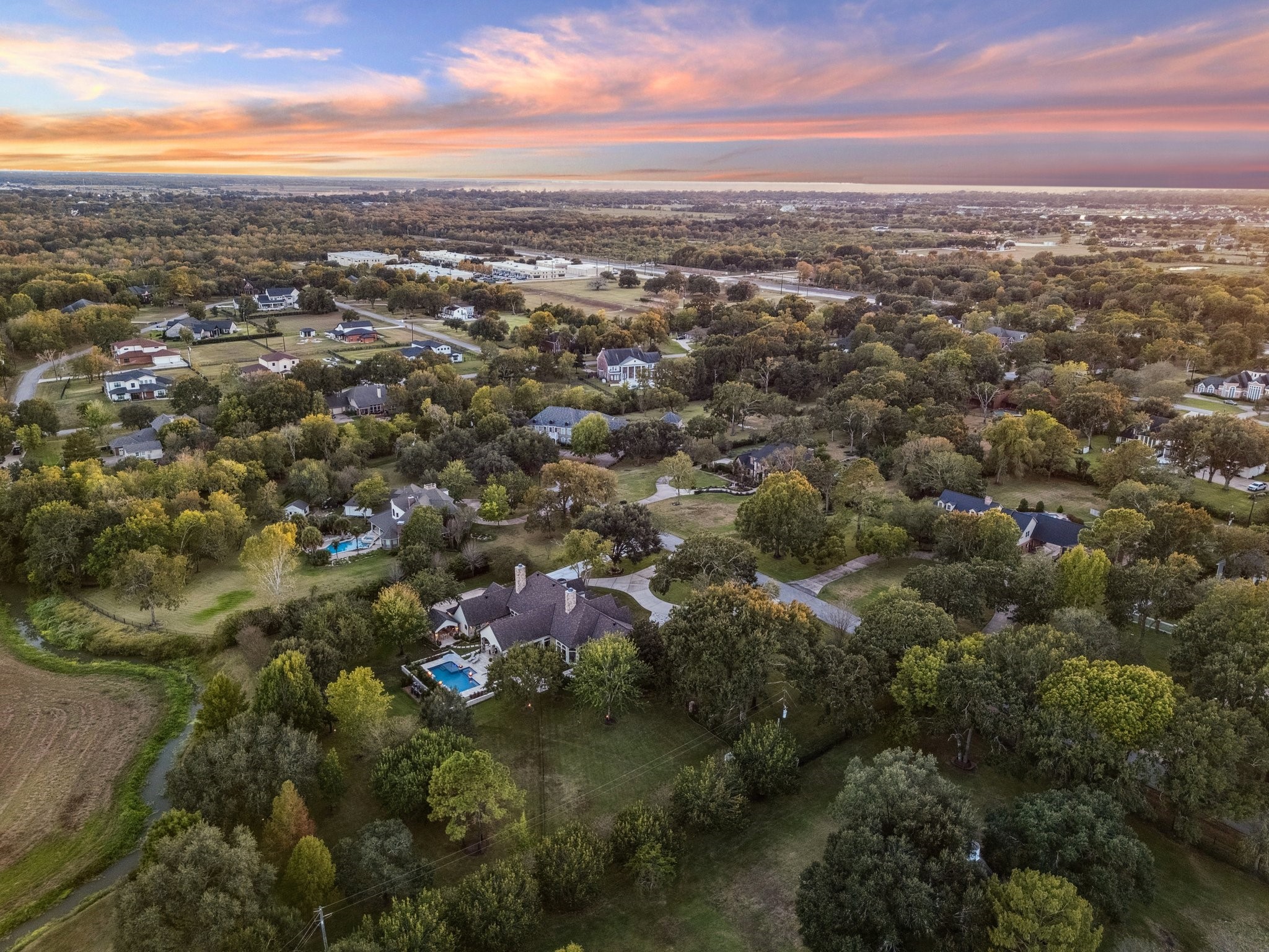 6602 Riva Ridge Drive Richmond, TX 77406 - Photo 28 of 50 an aerial view of town with residential houses with city view